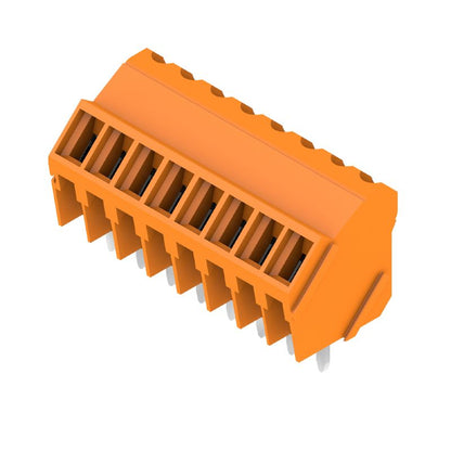 1845260000 - 3.50mm Pitch Orange PCB Terminal with 8 Poles at 135°  (Pack of 60)