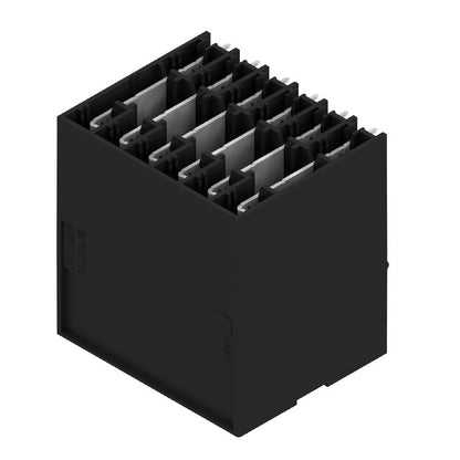 1543340000 - 12-Pole 7.62mm Male Header Connector, THT Solder, Black  (Pack of 21)