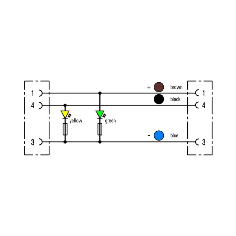 1012050800 - 8m PUR M12 Connector Cable for Sensors & Actuators