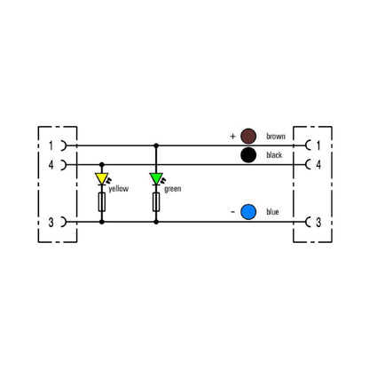 1012050800 - 8m PUR M12 Connector Cable for Sensors & Actuators