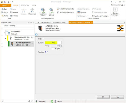 2456110000 - EX Signal Isolating Converter for Hazardous Areas, Single Channel