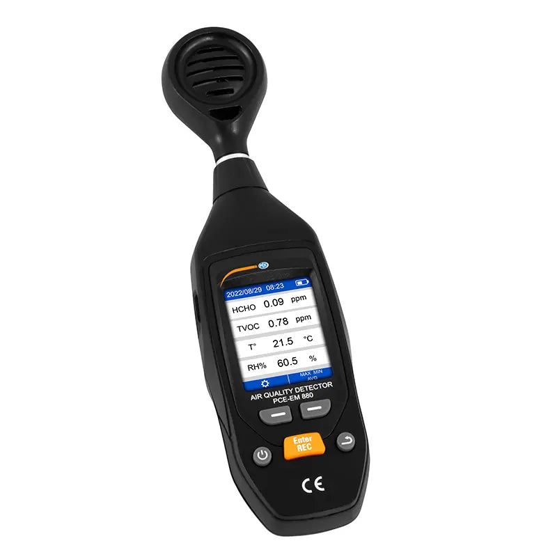 PCE-EM 880 - Multifunctional Thermometer for HCHO, TVOC & Humidity Tracking