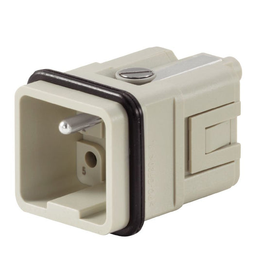 1912440000 - Compact 5-Pole Male Crimp Connector for 230V, 20A