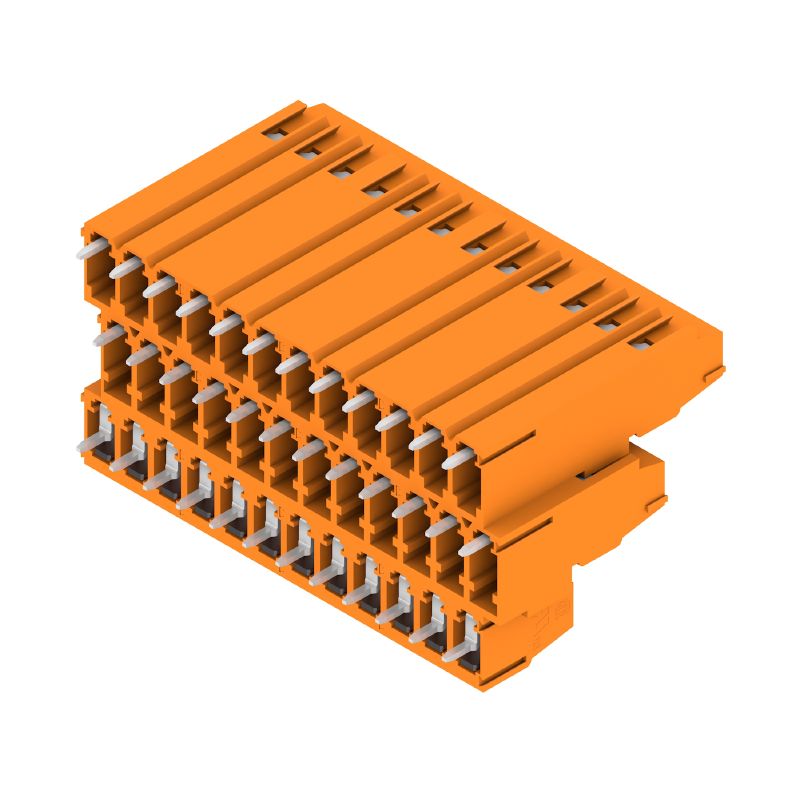 1769720000 - 3.5mm Pin Orange PCB Terminal, 36-Pole, 90° Mounting  (Pack of 10)