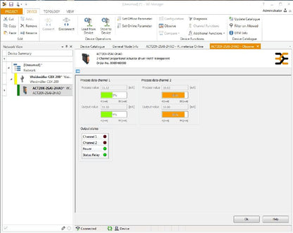 2456170000 - Dual-Channel HART Protocol Isolator for Ex Zone 0 Applications