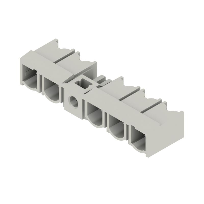 2008080000 - 5-Pole 7.62mm PCB Connector with Closed Side in Pebble Grey  (Pack of 36)