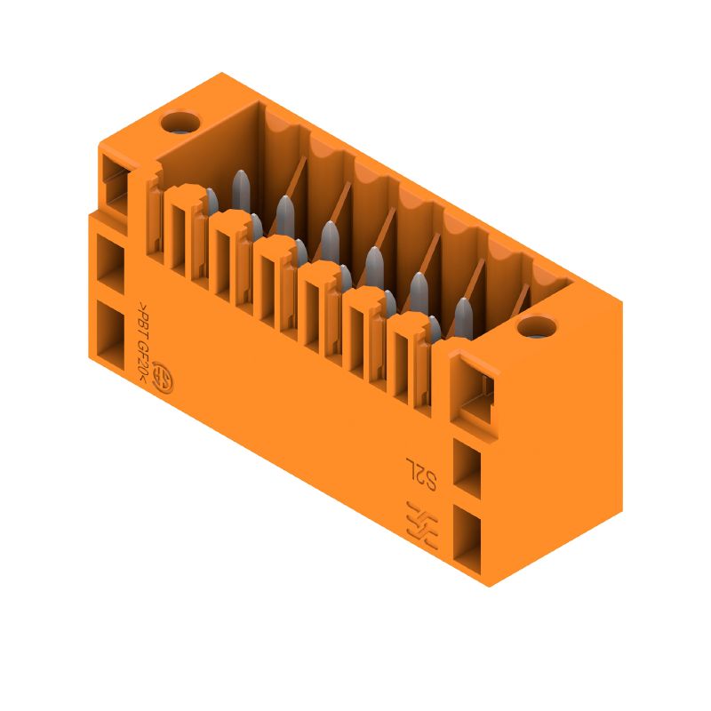 1729470000 - Orange 14-Pole PCB Connector, 3.5mm Solder Pins  (Pack of 54)