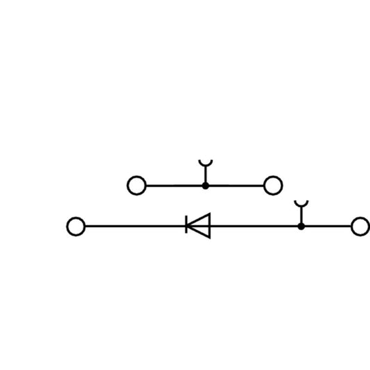 8025610000 - Dark Beige Terminal Block with 4 Connections, 2.5 mm²  (Pack of 25)