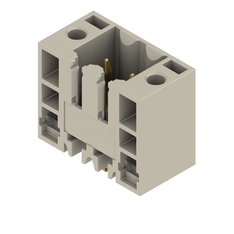 1486680000 - 3.50mm Male Flanged PCB Connector, 2-Pole, 180° Angle  (Pack of 100)