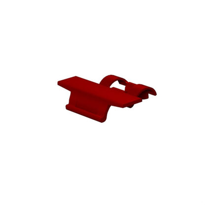 1062080000 - Red Clip for 4-6mm Cables, 21 x 9.3mm Dimensions  (Pack of 120)