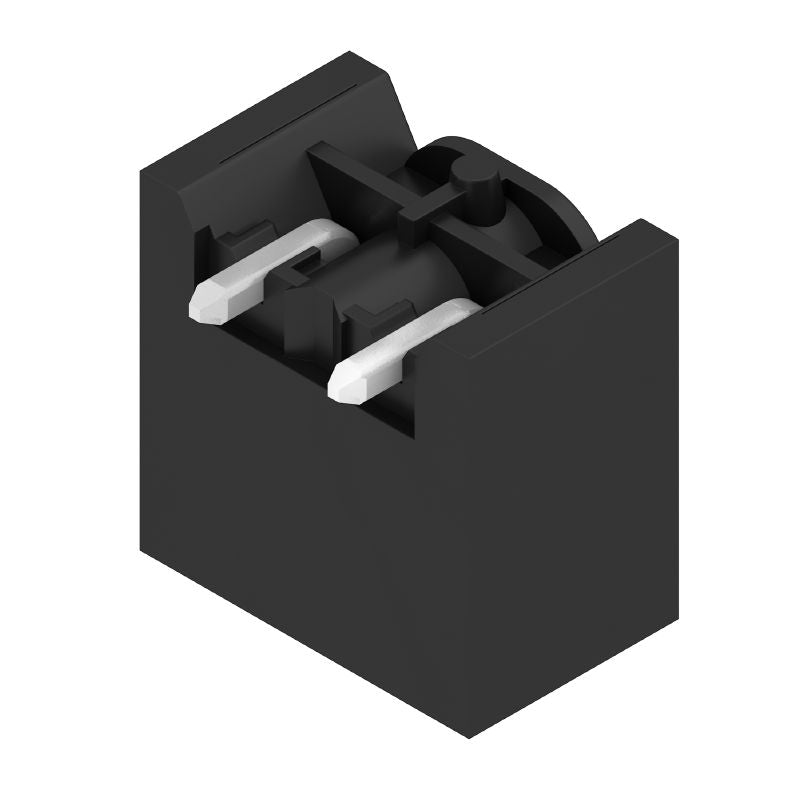 1775002001 - 5.08mm 90° Male Header Connector, 2 Poles, Tinned Black  (Pack of 100)