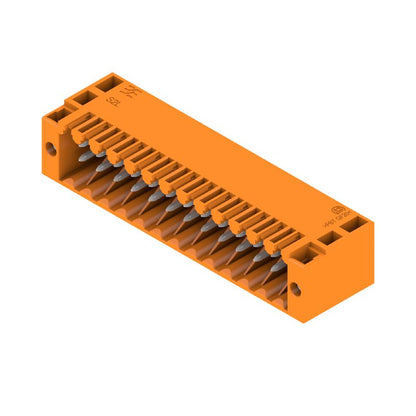 1728570000 - 3.50mm Orange PCB Male Header Connector with 26 Poles  (Pack of 30)