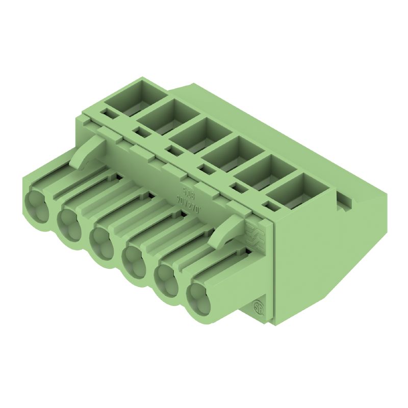 1362450000 - 5.08mm 6-Pole Female Connector, 90-Degree Angle  (Pack of 60)