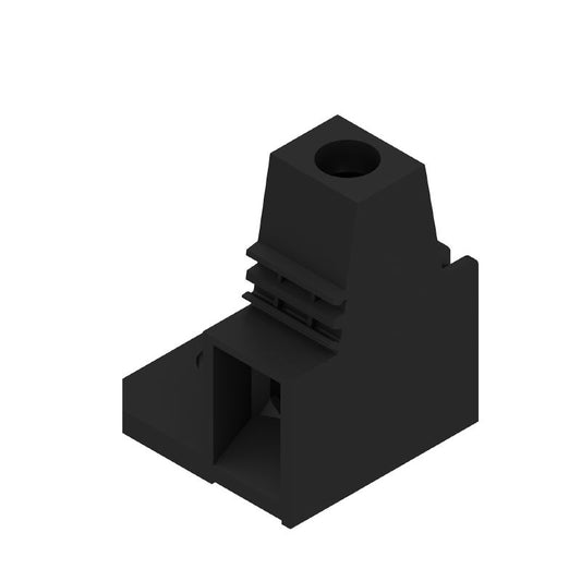 1226590000 - 15mm PCB Terminal, Black 90° Connection, 4.5mm Solder Pin  (Pack of 20)