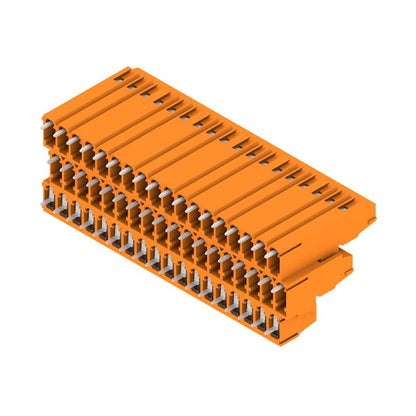 1769780000 - 5.08mm PCB Terminal, 54 Poles, 90° Angle, Orange  (Pack of 5)