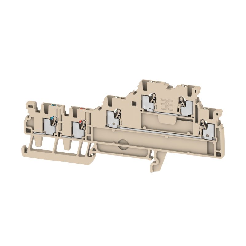1992220000 - 1.5 mm² PUSH IN Actuator Terminal, 250V, Dark Beige  (Pack of 100)