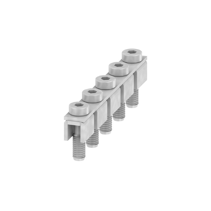 2004960000 - WQV 50N/5 150A Silver Grey 5-Pole Cross-Connector  (Pack of 5)