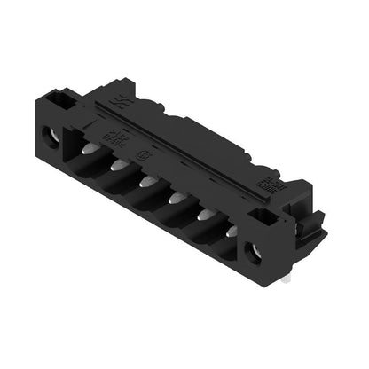 1840390000 - 6-Pole Black PCB Connector, 5mm Pitch, 90° Angle  (Pack of 42)