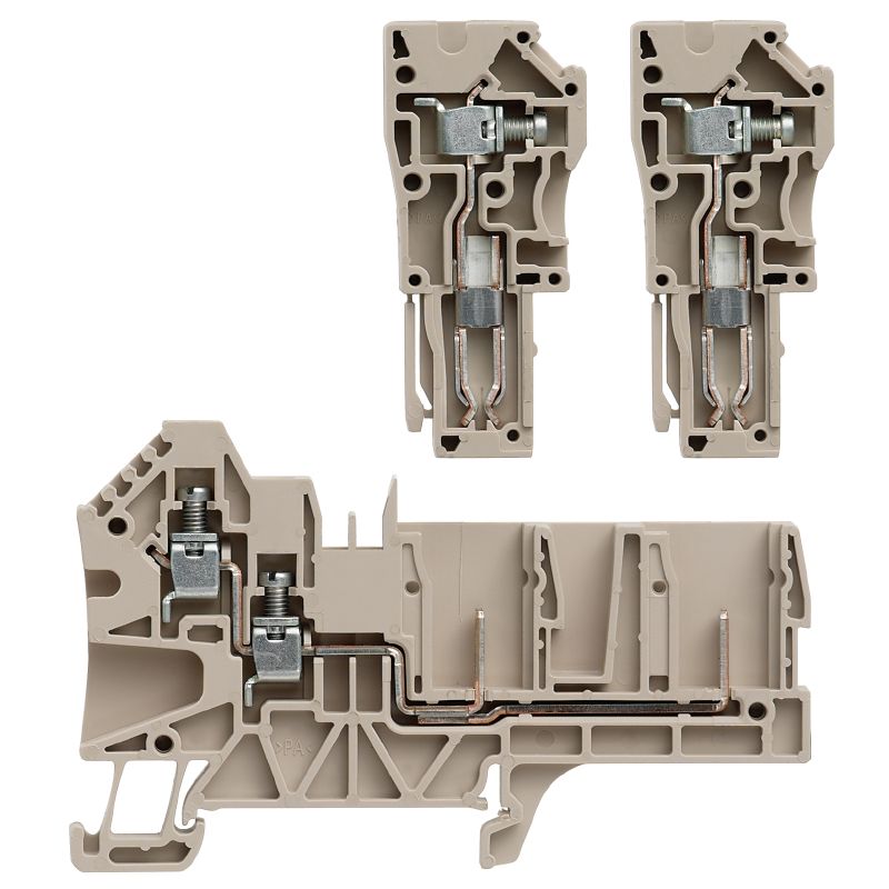 1107680000 - Reliable WT4 4AN/2 Terminal Block with Dual Connections  (Pack of 50)