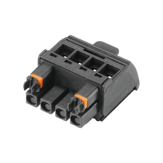 1069350000 - 5.00mm PCB Female Plug-in Connector, 4-Pole, 90° Orientation  (Pack of 78)