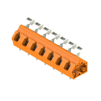 1953060000 - 7-Pole Terminal, 7.50mm Pitch, Tinned Orange Finish  (Pack of 100)