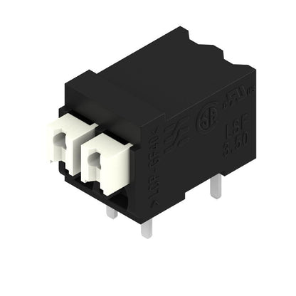 1874990000 - 3.5mm Black PCB Terminal, 90-Degree, Two Poles  (Pack of 265)