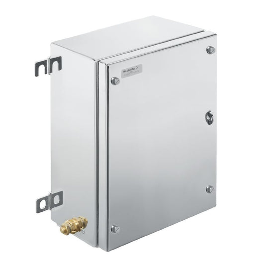 8000108832 - 306mm Stainless Steel Terminal Box, Multi Hinge Design