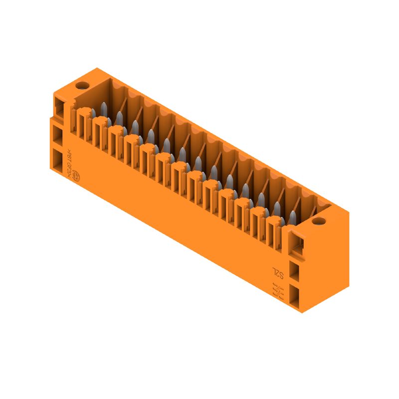 1729540000 - 3.5mm 28-Pole PCB Connector with Flange for Soldering  (Pack of 30)