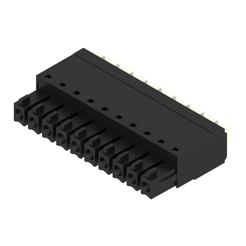 1970130000 - 10-Pole 3.81mm Female Connector at 180° Angle  (Pack of 50)