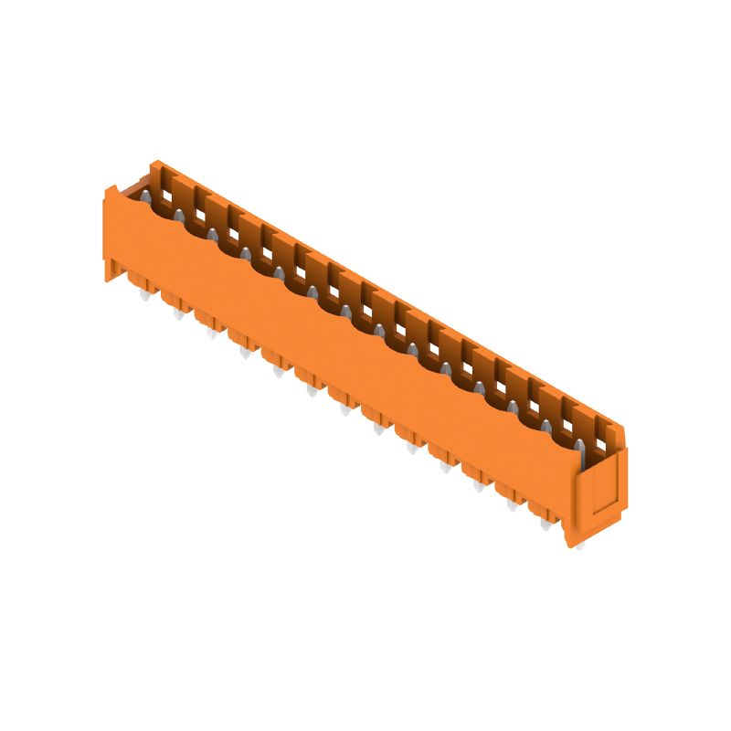 1147710000 - 14-Pole 5.08mm THT Connector, Orange, 180° Angle  (Pack of 50)