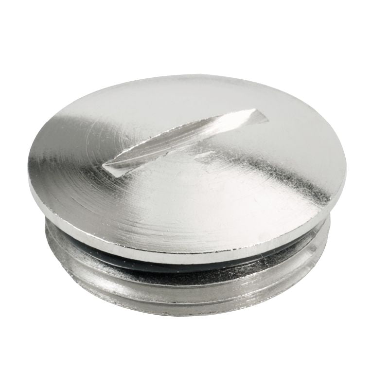 1777780000 - Nickel-Plated Brass Blanking Plug, 54mm Diameter, 15mm Height  (Pack of 25)