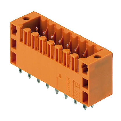 1729480000 - 16-Pole 3.5mm PCB Solder Connector in Orange Box  (Pack of 48)