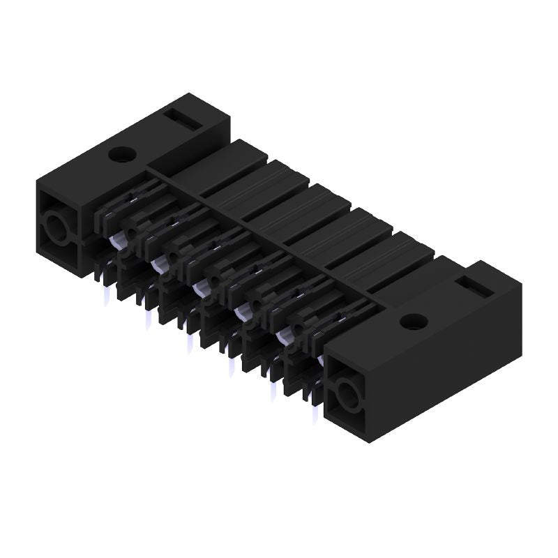 1929450000 - 7.62mm Female PCB Connector with Clip-On Flange, 6 Poles  (Pack of 50)