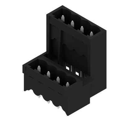 1862370000 - 8-Pole 5mm THT Male Header Connector, 180° Angle, Black  (Pack of 50)