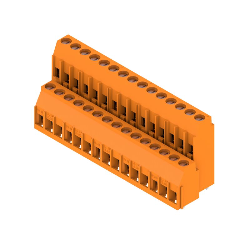 1977380000 - 5.00mm Pitch PCB Terminal with 30 Poles, 90° Angle  (Pack of 10)