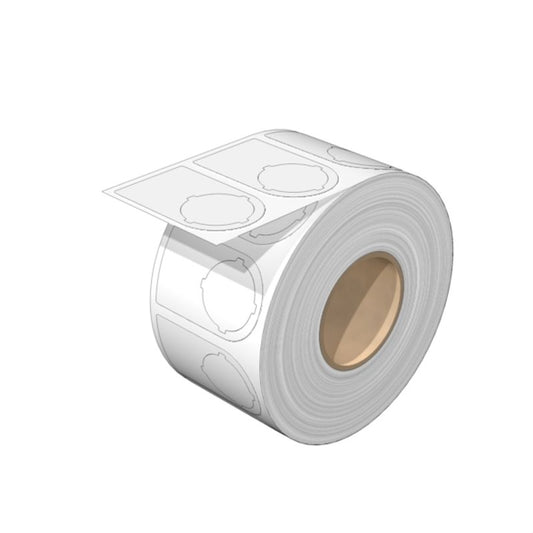 2496960000 - White 47.75 x 27 mm Switch Marker, RoHS Compliant  (Pack of 100)