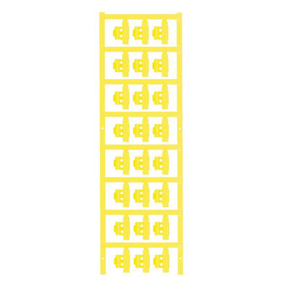 1805780000 - SlimFix 21x5.8mm Yellow Clip for 3-5mm Cables  (Pack of 120)
