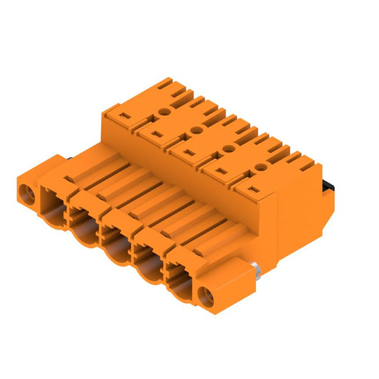 1043700000 - 5-Pole 7.62mm PCB Connector with Tension-Clamp Mechanism  (Pack of 36)