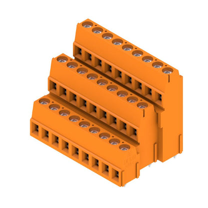 1769690000 - 27-Pole 5.08mm PCB Terminal, 90° Angle, Tinned Orange  (Pack of 20)