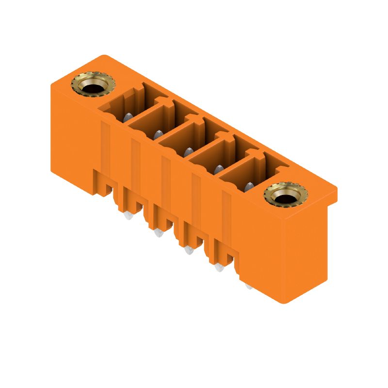 1943210000 - 3.81mm 5-Pole PCB Connector, THT Solder, Orange Finish  (Pack of 60)
