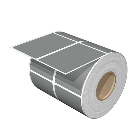 1415650000 - Silver Self-Adhesive Device Markers, 50.8 x 76.2 mm, 500 Pack
