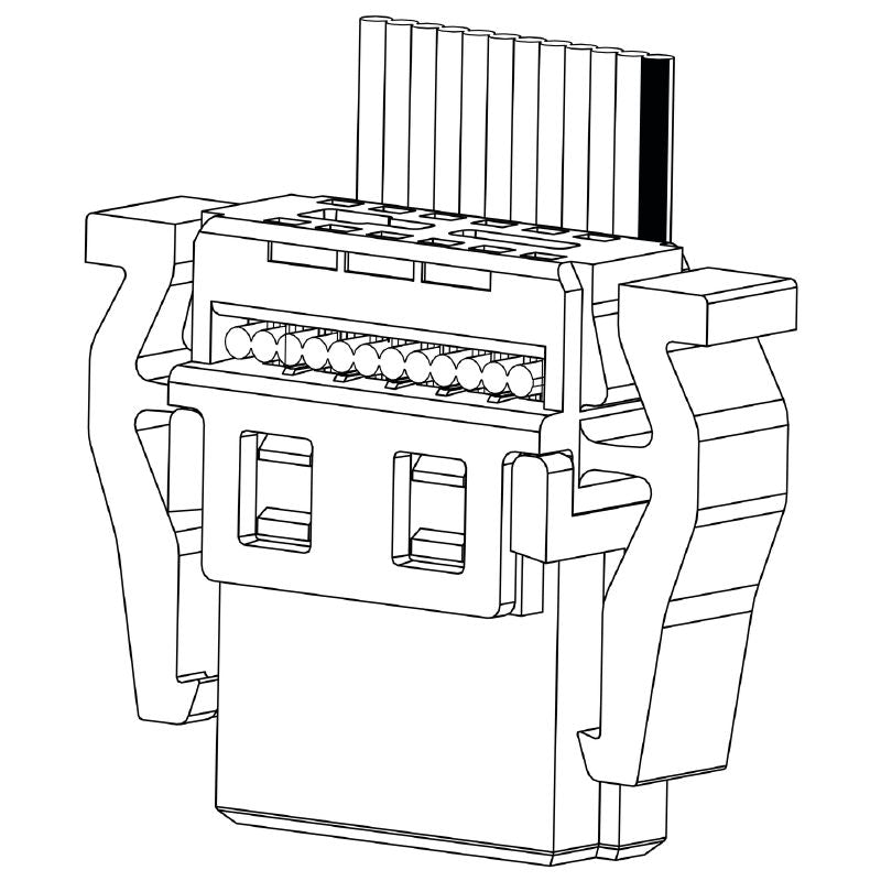 2747570000 - 40-Pole IDC Female PCB Connector, 1.27mm Pitch, RoHS Approved  (Pack of 100)
