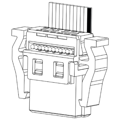 2747570000 - 40-Pole IDC Female PCB Connector, 1.27mm Pitch, RoHS Approved  (Pack of 100)