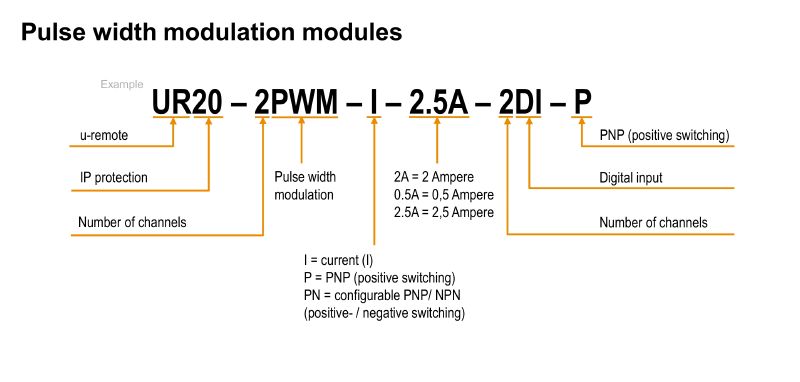 2697910000 - IP20 Remote I/O Module with PWM and Dual Channels