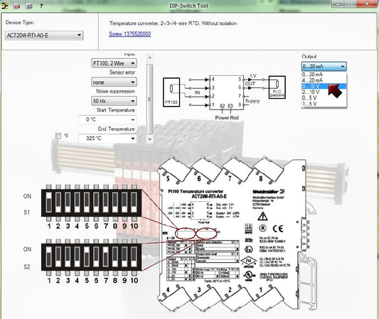 1375520000 - RTD Signal Converter with Galvanic Isolation for Accurate Temperature Measurement
