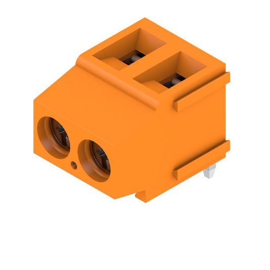 1715330000 - 5.00mm Terminal Block, 2 Poles, 180° Outlet Direction  (Pack of 500)
