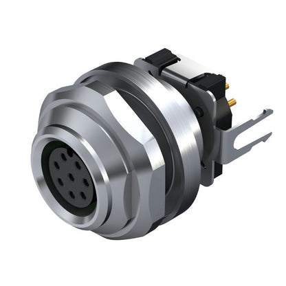 2423730000 - M8 Connector with 8 Poles & M12 Mounting Thread  (Pack of 25)