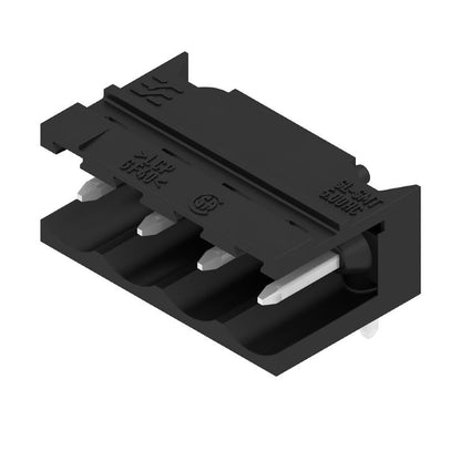 1839910000 - 5mm Pitch Black Male PCB Connector, 4 Poles, 90° Angle  (Pack of 100)