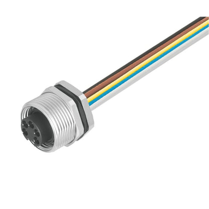 1292500000 - 7/8" Built-in Plug Connector, PG 11, 5 Poles, 0.2m Long