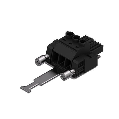 1933340000 - 7.62mm 3-Pole RoHS PCB Connector with 180° Clamping  (Pack of 50)